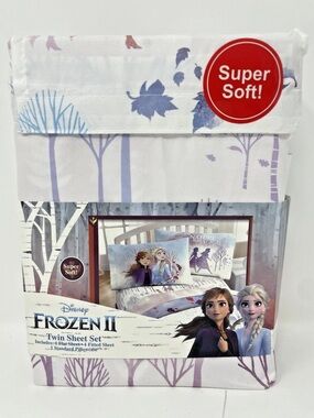 Disney Frozen II “TRUE TO MYSELF” Twin Sheet Set
